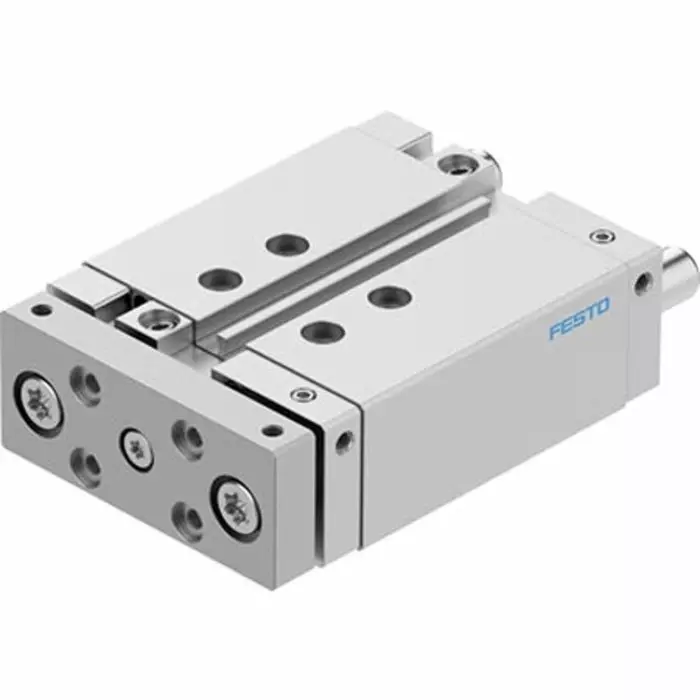 Festo Pneumatic Guided Cylinder DFM 40 mm Stroke, 20 mm, DFM-20-40-B-PPV-A-KF