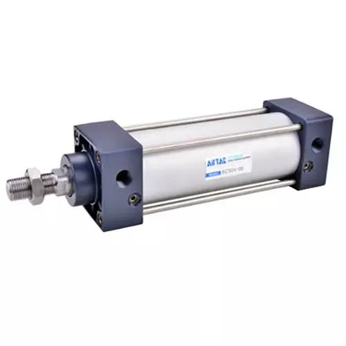 Airtac SC Series Standard Cylinder (Tie-Rod) 32 mm Bore Dia. 100 mm Stroke Length, 12 mm Rod Size
