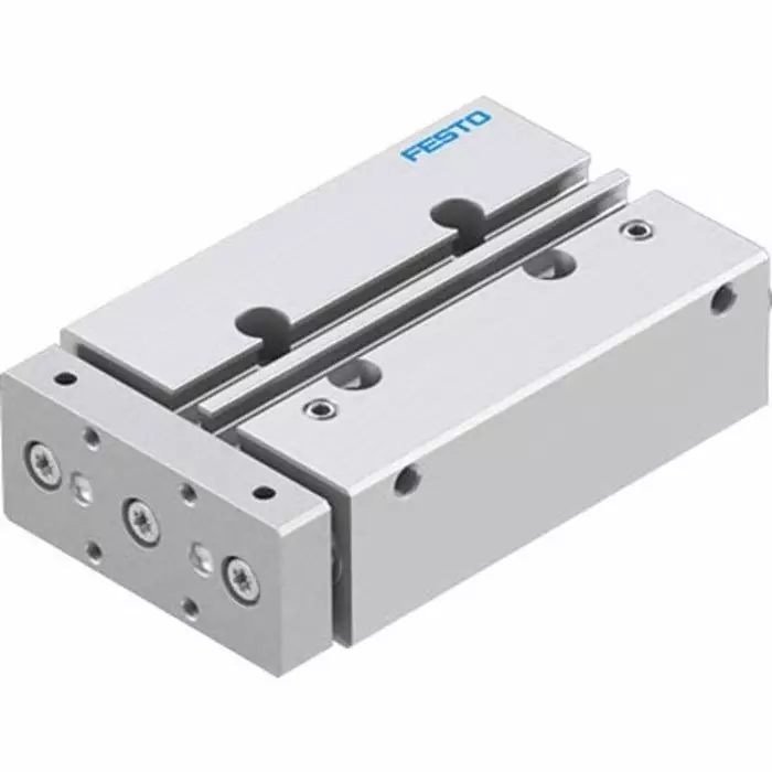 Festo Pneumatic Guided Cylinder DFM 50 mm Stroke, 12 mm, DFM-12-50-P-A-GF-F1A