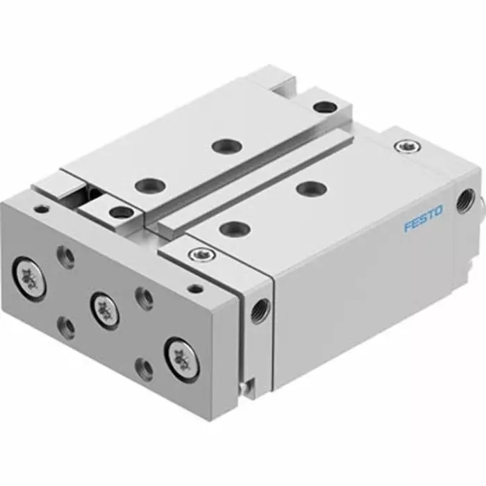 Festo Pneumatic Guided Cylinder DFM 50 mm Stroke, 32 mm, DFM-32-50-B-PPV-A-KF