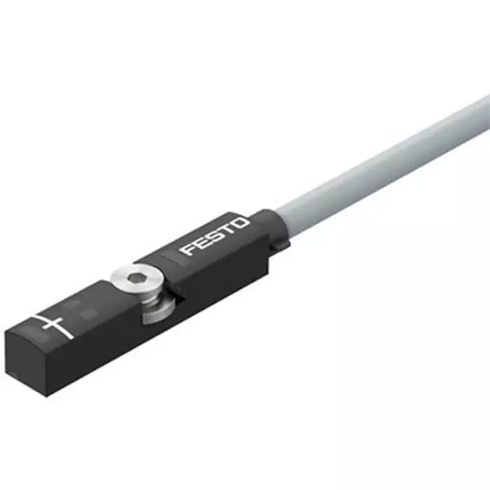 Festo Sensor Proximity Sensor, IP65, IP68, IP69K, 5 - 30 V DC, SMT, with LED indicator, 5-OE, SMT-8M-A-NO-24V-E-2,5-OE