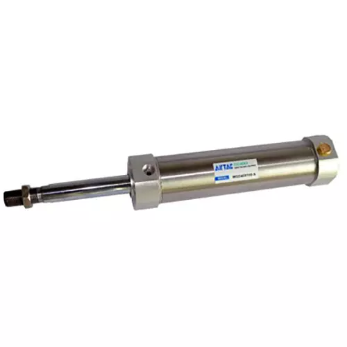 Airtac MGC Series Stainless Steel Pneumatic Mini Cylinder Double Acting With Cushion 25 mm Bore Dia. 125 mm Stroke Length