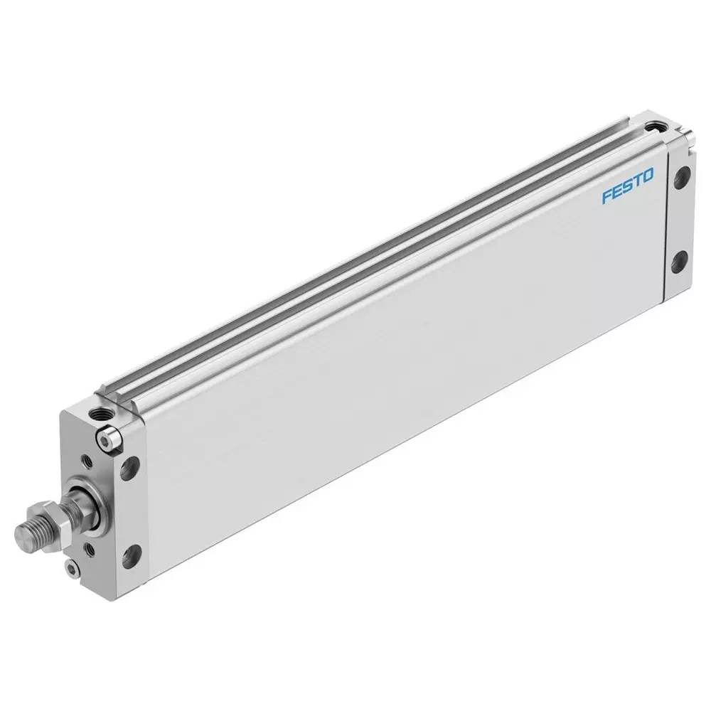 FESTO Flat Cylinder Piston Rod 0.1 Mpa - 1 Mpa Operating Pressure, 161287