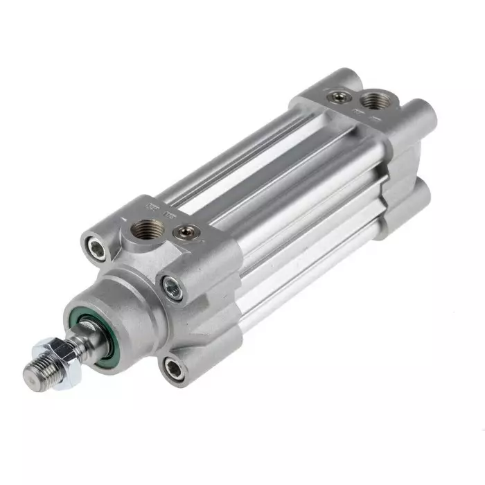 RS PRO Pneumatic Piston Rod Cylinder - 40mm Bore, 50mm Stroke, CDEM Series, Double Acting,4802181