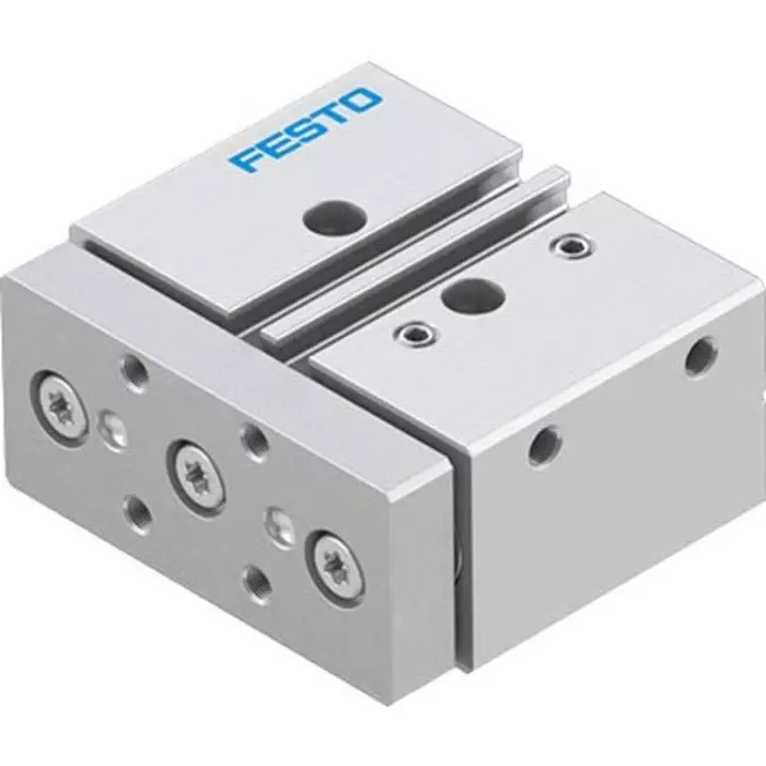 Festo Pneumatic Guided Cylinder DFM 10 mm Stroke, 16 mm, DFM-16-10-P-A-KF-F1A