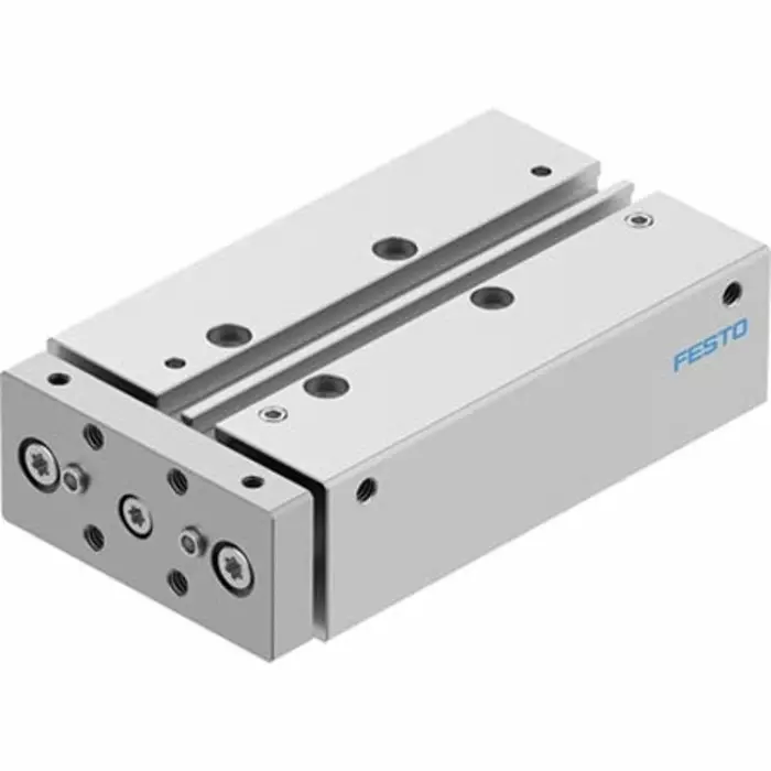 Festo Pneumatic Guided Cylinder DFM 50 mm Stroke, 16 mm, DFM-16-50-B-PPV-A-GF