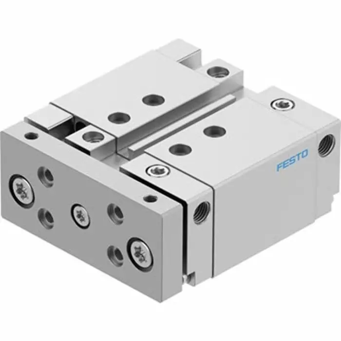 Festo Pneumatic Guided Cylinder DFM 20 mm Stroke, 25 mm, DFM-25-20-B-PPV-A-KF