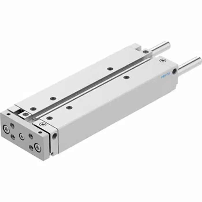 Festo Pneumatic Guided Cylinder DFM 200 mm Stroke, 25 mm, DFM-25-200-B-PPV-A-GF