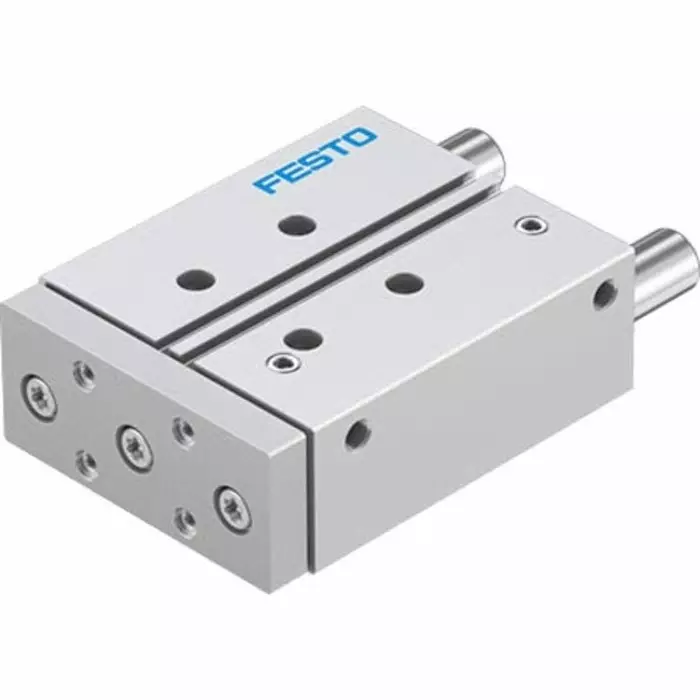 Festo Pneumatic Guided Cylinder DFM 80 mm Stroke, 32 mm, DFM-32-80-P-A-GF-F1A