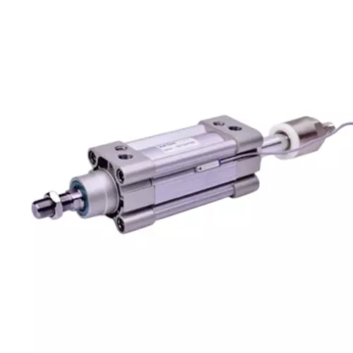 Airtac SAI Series Double Acting ISO 15552 Pneumatic Cylinder 100 mm Bore Dia. 250 mm Stroke Length, 25 mm Rod Size