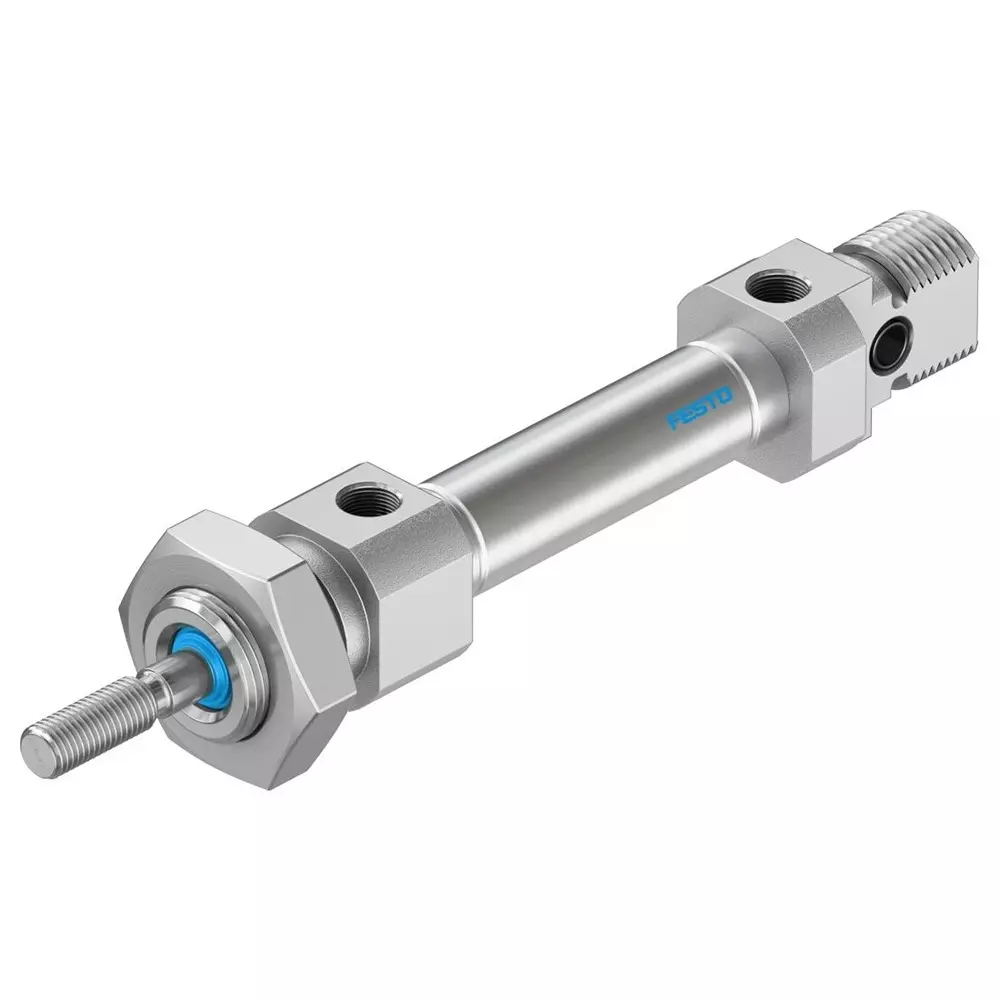 FESTO ISO Cylinder Piston Rod Barrel Design 0.15 Mpa - 1 Mpa Operating Pressure, 19177