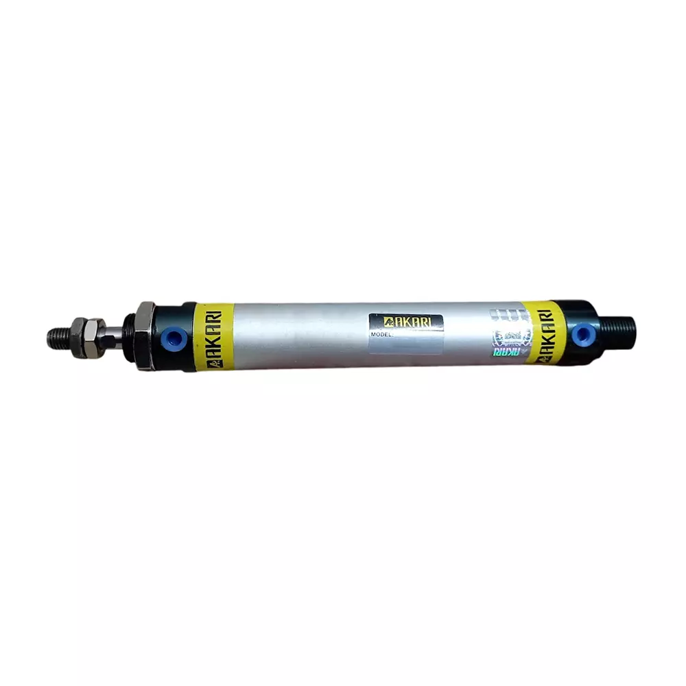 AKARI 25 mm Bore MAL Series Double Acting Non Magnetic Round Cylinder (Stroke 25 mm to 600 mm)