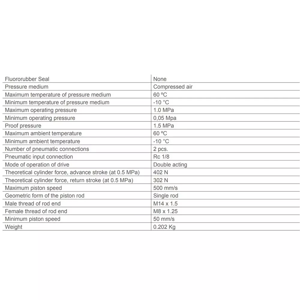 SMC CDQ2B32-10DZ (Stroke 10 mm) Pneumatic Compact Air Cylinder with Magnet