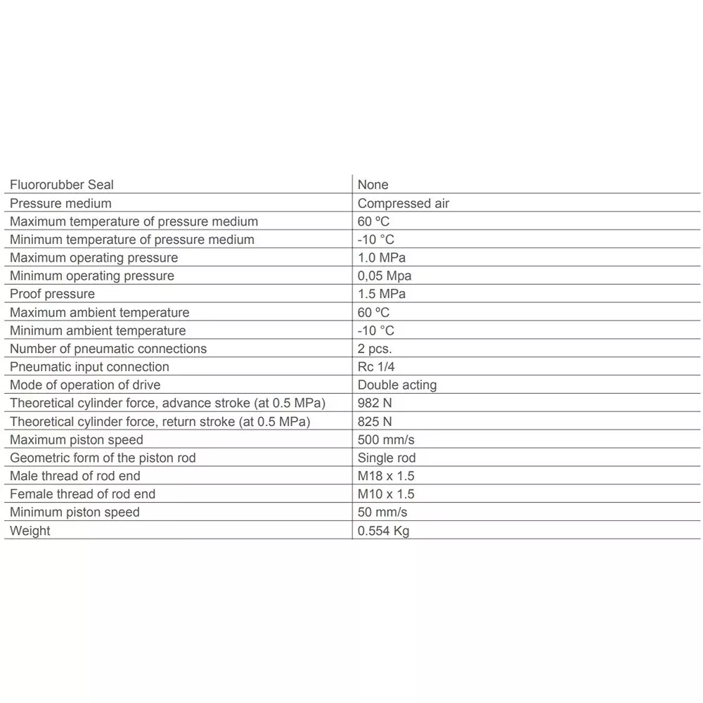 SMC CDQ2B50-25DZ (Stroke 25 mm) Pneumatic Compact Air Cylinder with Magnet