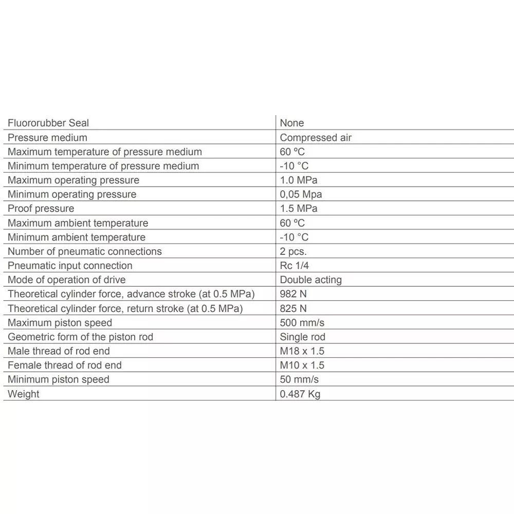 SMC CDQ2B50-10DZ (Stroke 10 mm) Pneumatic Compact Air Cylinder with Magnet