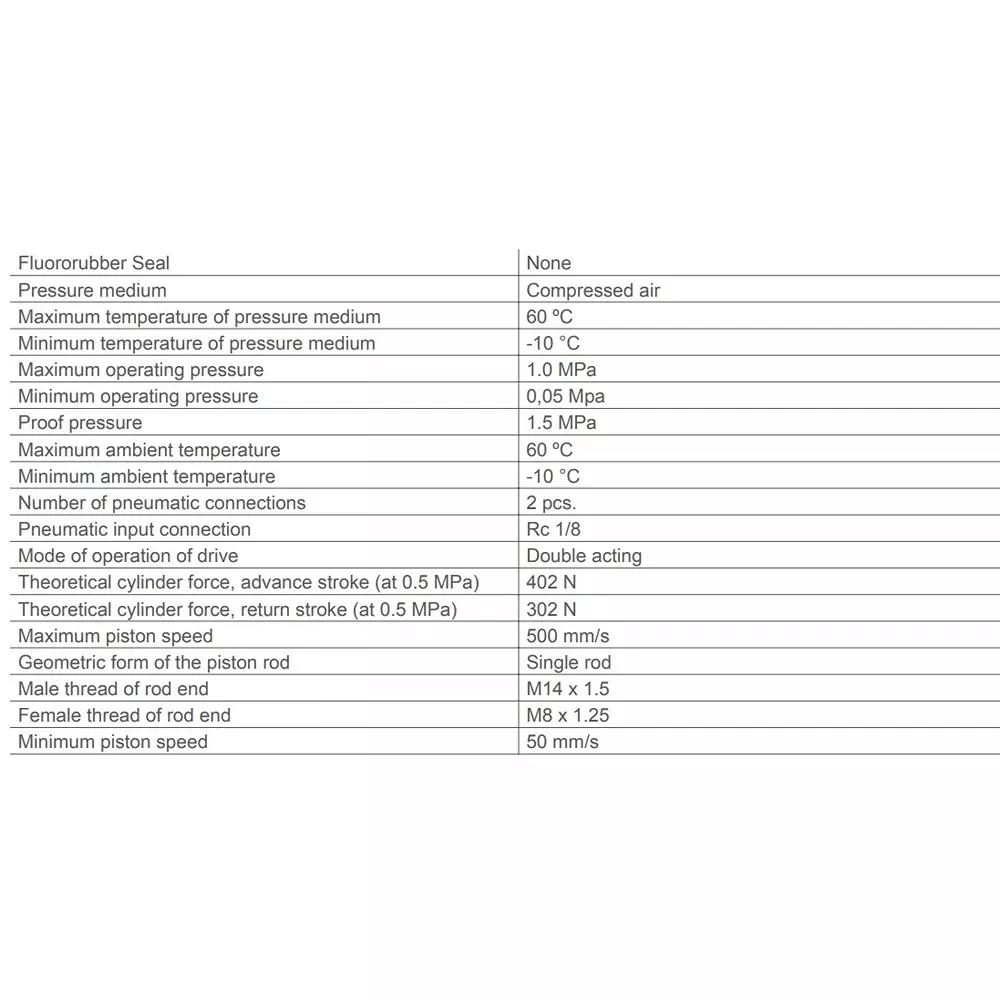 SMC CDQ2B32-100DZ (Stroke 100 mm) Pneumatic Compact Air Cylinder with Magnet