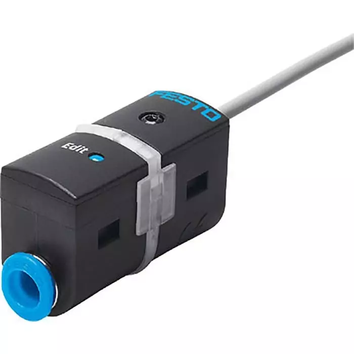 Festo Pressure Sensor, 15 to 30 V DC, IP40 10 bar, SDE5-D10-O-Q6E-P-K