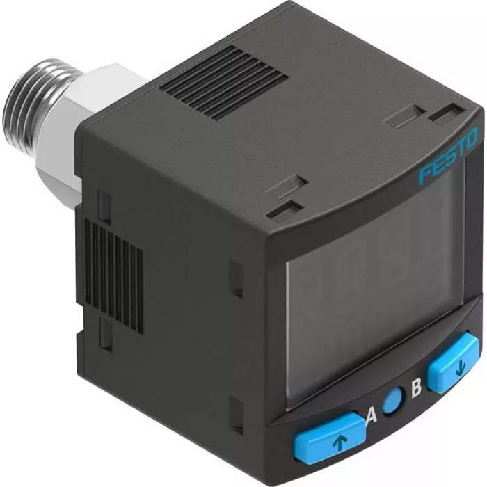 Festo Pressure Sensor, 15 - 20V dc, IP40 5 bar, SPAN-V1R-G18M-PN-PN-L1
