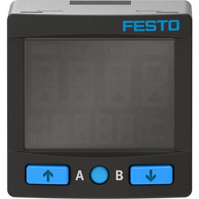 Festo Pressure Sensor, 15 - 20V dc, IP40 5 bar, SPAN-V1R-G18M-PN-PN-L1