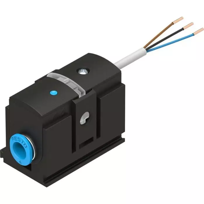 Festo Pressure Sensor, 15 to 30 V DC, IP40 2 bar, SDE5-D2-O-Q6E-P-K