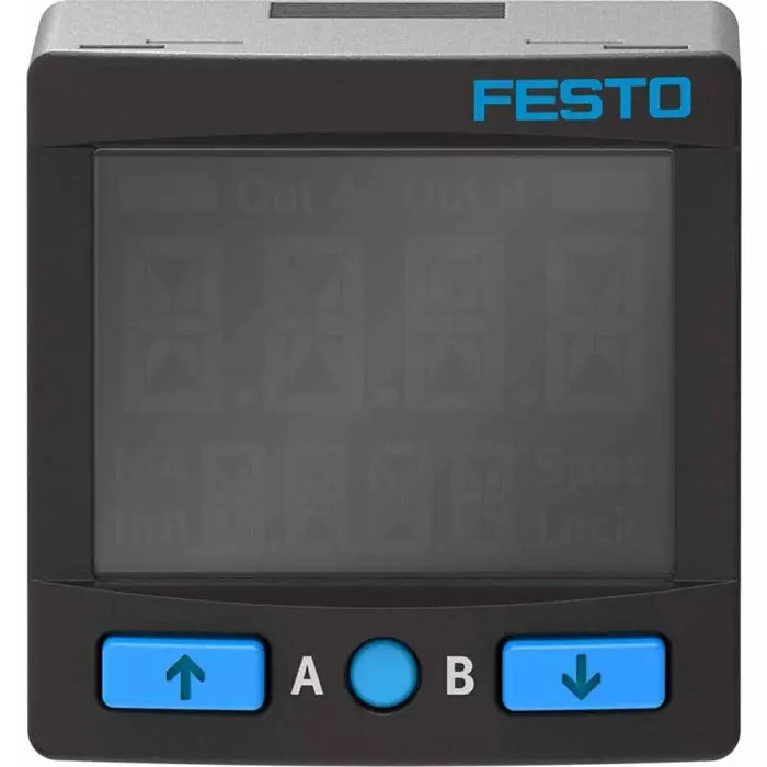 Festo Pressure Switch 5 bar, 15 - 30V, IP40 1 bar, SPAN-B2R-G18M-PN-PN-L1