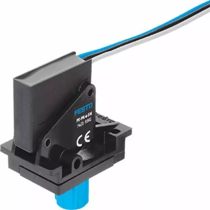 Festo Pressure Switch, PK-4 0 bar to 0.25 bar, PE-PK-4-SW