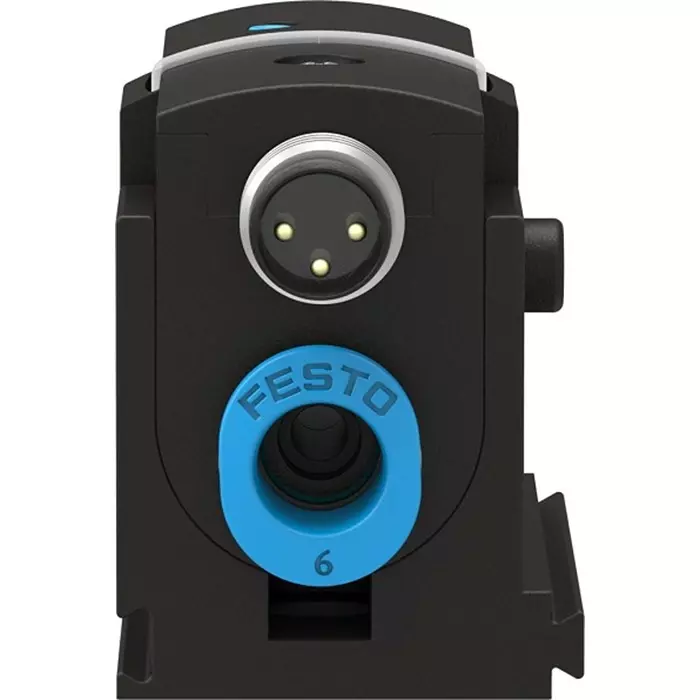 Festo Pressure Sensor, 15 to 30 V DC, IP40 10 bar, SDE5-D10-O-Q6-P-M8