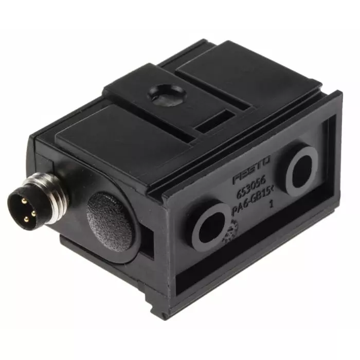Festo Pressure Sensor, 15 to 30 V DC, IP40 0 bar, SDE5-V1-O-Q4E-P-M8