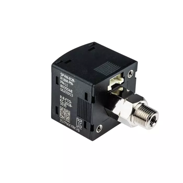 Festo Pressure Sensor, 30 V DC, IP40 1 bar, SPAN-B2R-R18M-PN-PN-L1