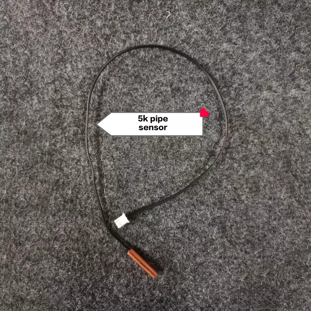 GENERIC 5K Pipe Sensor Black Copper 2 Pin Plug for Industrial Use