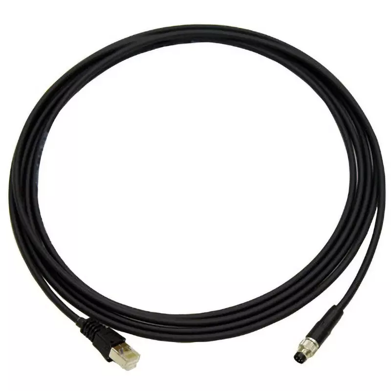 IDEC Connector Cable Ethernet IP65 Waterproof Lan, SE9ZHS2XCD13