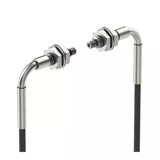 Autonics Fiber Optic Sensor Through-Beam Type 710 mm Sensing Distance R20 2 m Cable Length, FTL-420-10