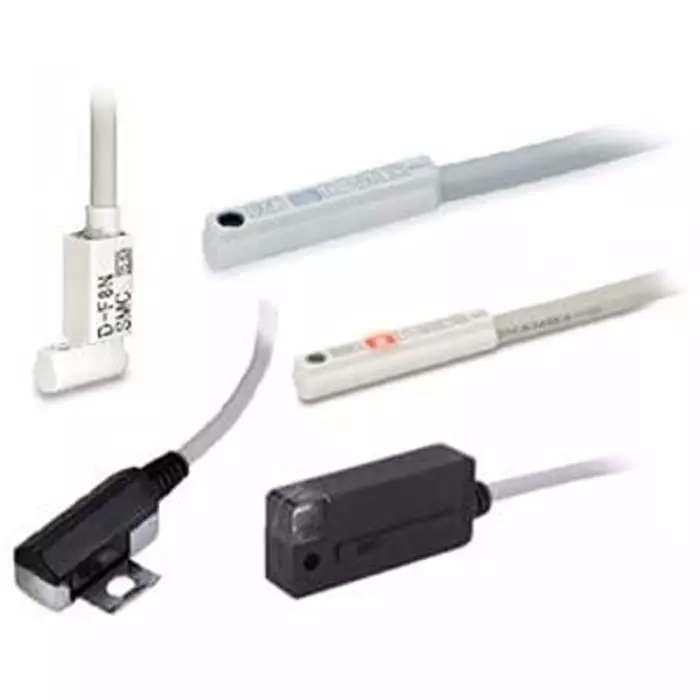SMC Auto Switch, IP67, 24 V DC, PNP Operation, D Series, with LED indicator, D-G5, D-G5PSAPC