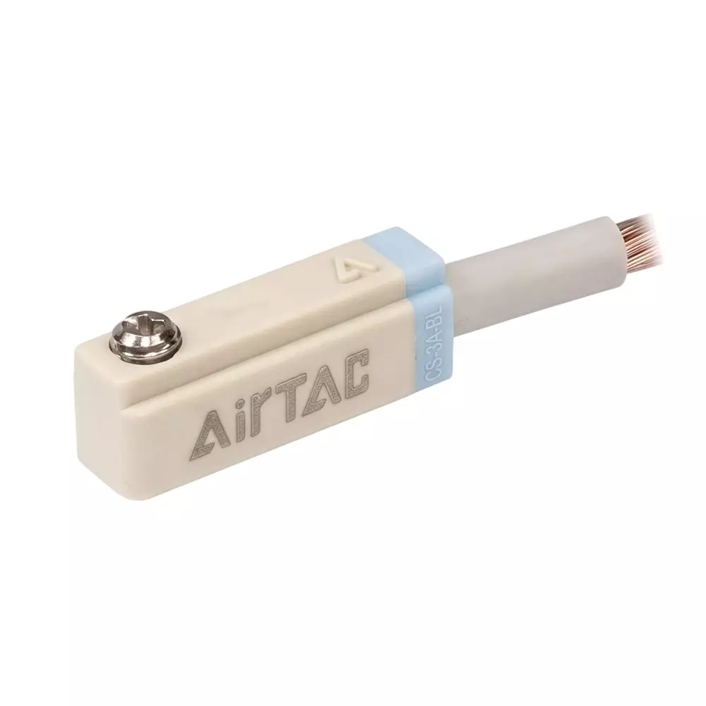 Airtac EMS Series Solid State Sensor General Type 2 m Length, 2.8 W Max. Contact Capacity and IP64 Rating, EMSG