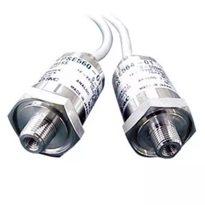 SMC Pressure Sensor 500kPa, 12 - 24 V DC, IP65 0.1 bar, PSE561-02-28