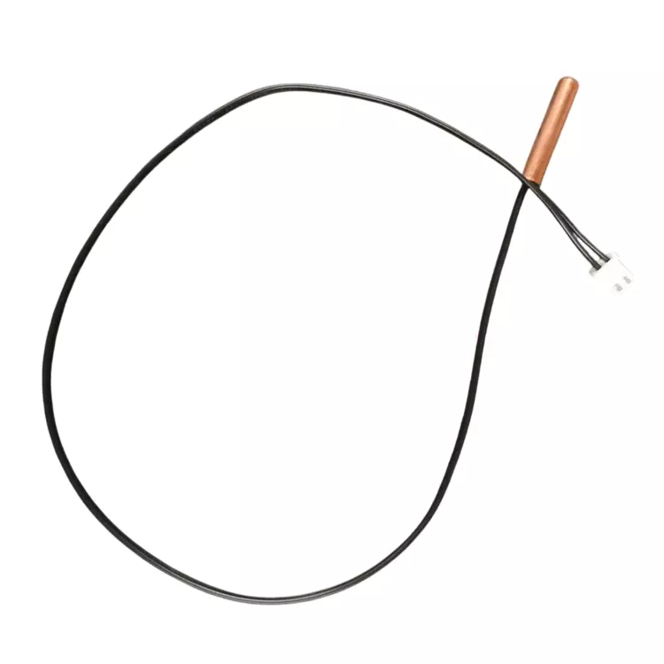 GENERIC 500K Pipe Sensor Black Copper 2 Pin Plug for Industrial Use