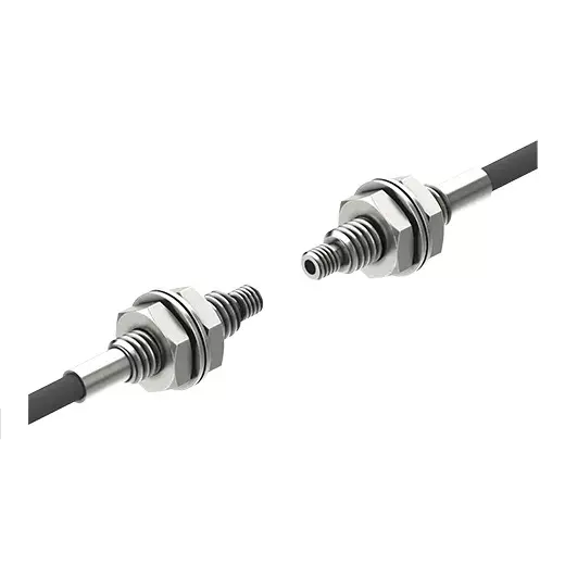 Autonics Fiber Optic Sensor Through-Beam Type 500 mm Sensing Distance R1 2 m Cable Length, FT-420-10R