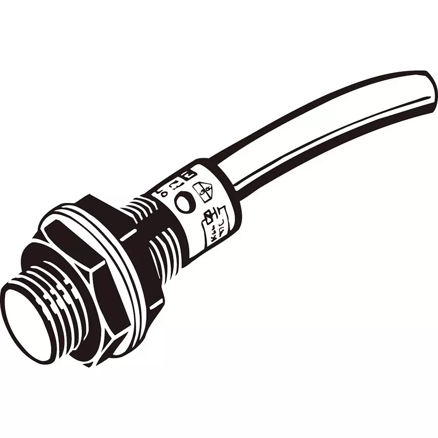 Omron Spatter Countermeasure Type Proximity Sensor (DC 2-Wire Type), E2EQ-X7D1 2M