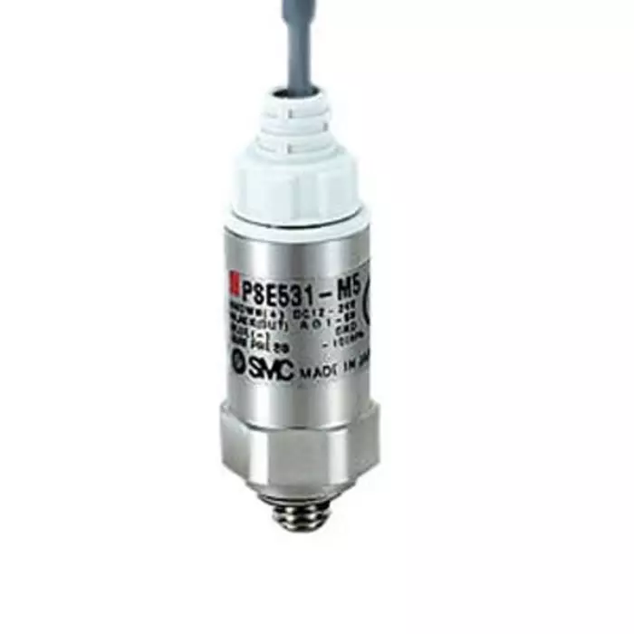 SMC Pressure Sensor 500kPa, 12 - 24 V DC, IP40 0 bar, PSE531-M5