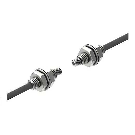 Autonics Fiber Optic Sensor Through-Beam Type 400 mm Sensing Distance R5 2 m Cable Length, FT-420-13B