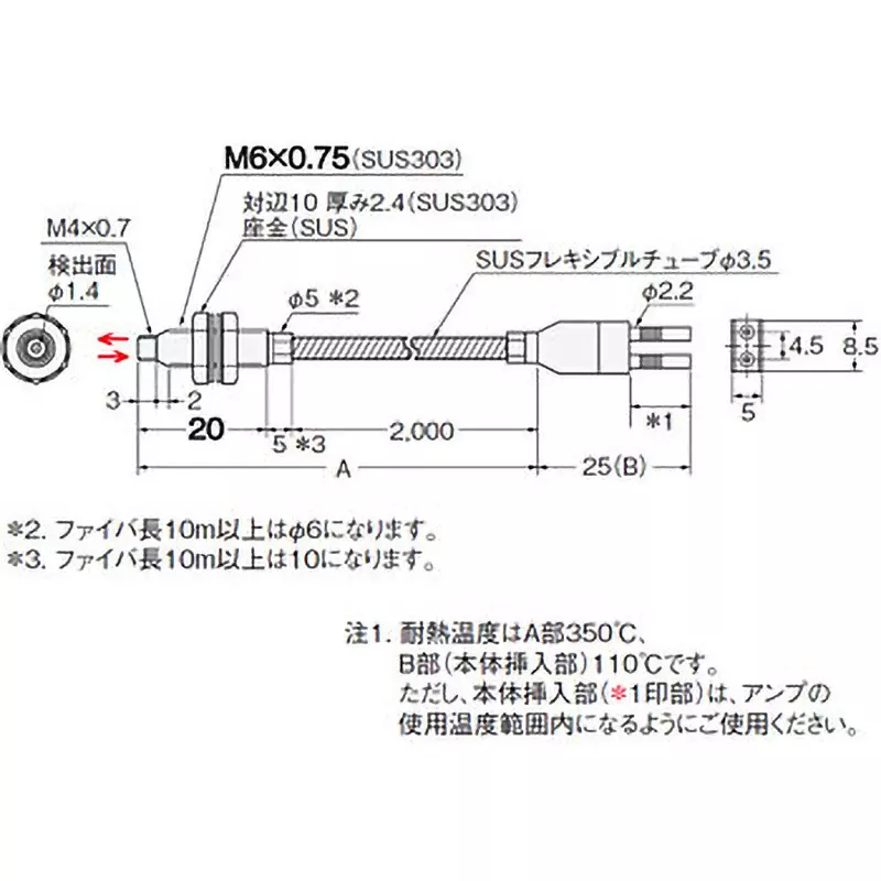 omron-fiber-unit-e32-series-reflective-type-e32-d61-s-2m