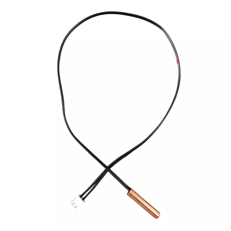 GENERIC 200K Pipe Sensor Black Copper 2 Pin Plug for Industrial Use