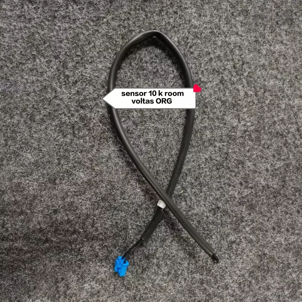 GENERIC ORG 10K Room Sensor Voltas (ORG) Black Polymer 2 Pin Plug for Industrial Use