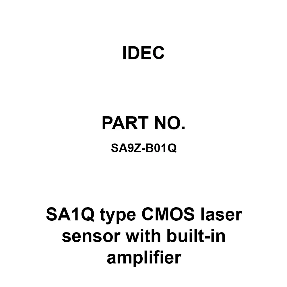 IDEC SA1Q type CMOS laser sensor with built-in amplifier Main Unit Mounting Bracket (Adjustable Bracket), SA9Z-B01Q