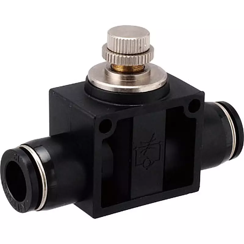 MonotaRO Speed Controller Union Straight Type for 12 mm Tube Outer Diameter, PSA12