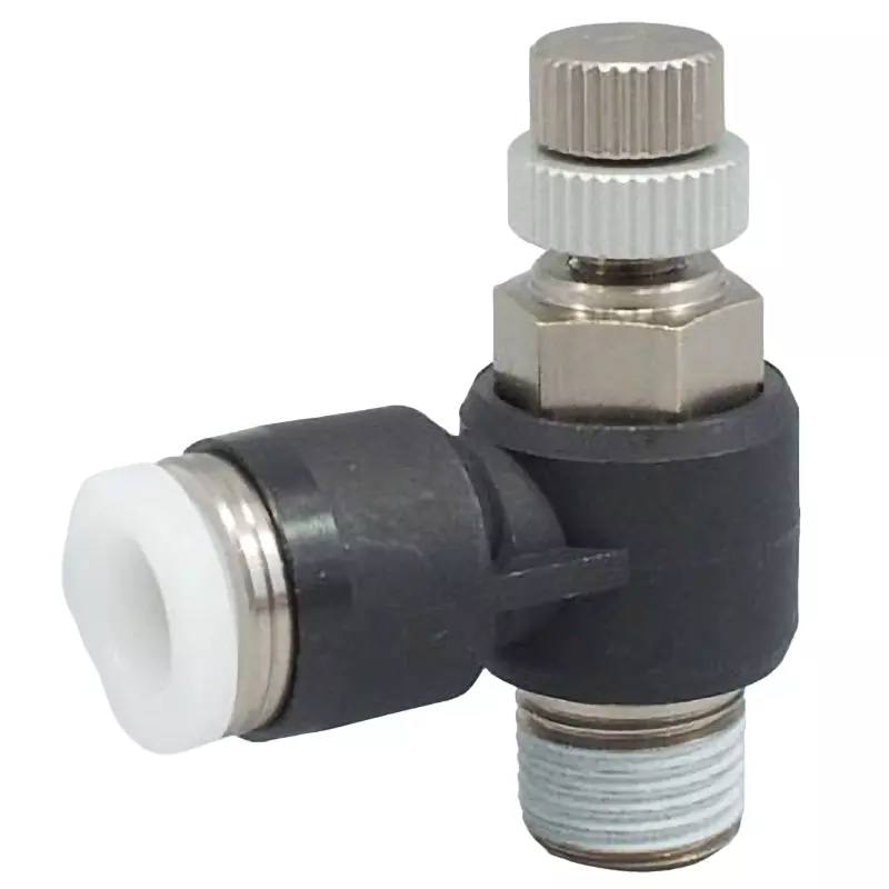 PISCO Speed Controller Elbow Type 0.1 to 0.9 Mpa, JSC1/4-01A