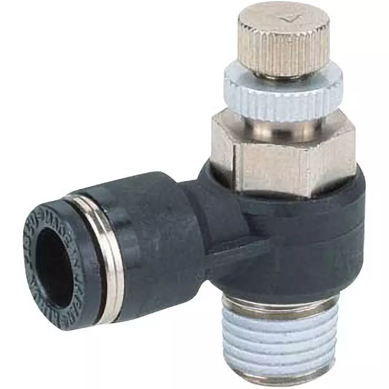 PISCO Speed Controller Elbow Type 0.1 to 0.9 Mpa, JSC5/16-02A