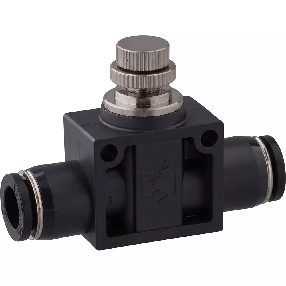 MonotaRO Speed Controller Union Straight Type for 10 mm Tube Outer Diameter, PSA10