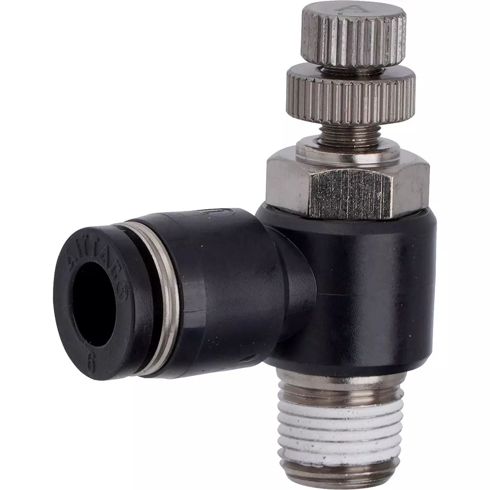 MonotaRO Speed Controller Meter Out 1 Mpa R Type Thread, PSL601