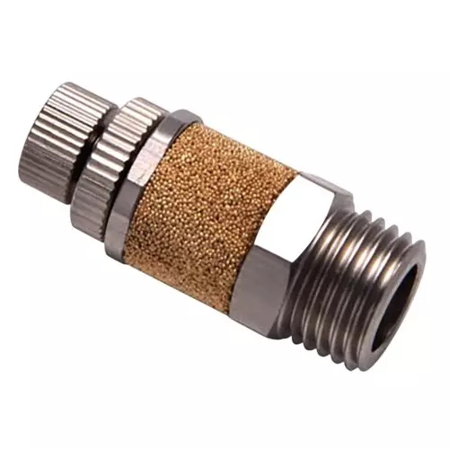 Airtac BESL Series Pneumatic Throttling Silencer 1/2 inch (12.7 mm), BESL 04